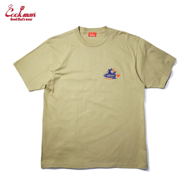 Cookman T-shirts - Rabbit : Beige