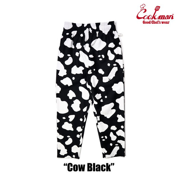 Cookman Chef Pants - Cow : Black