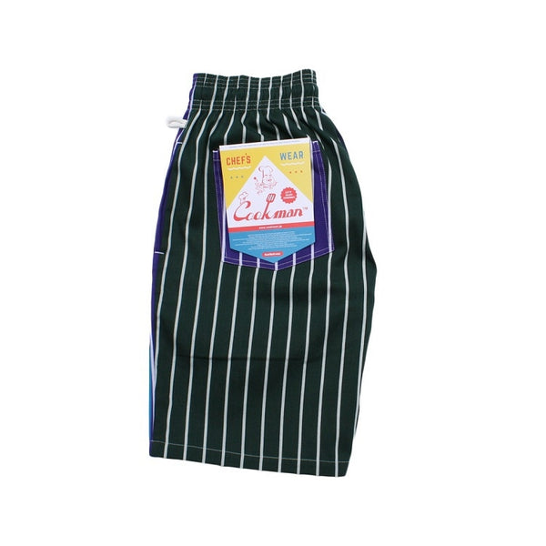 Cookman Chef Short Pants - Crazy : Stripes Cold