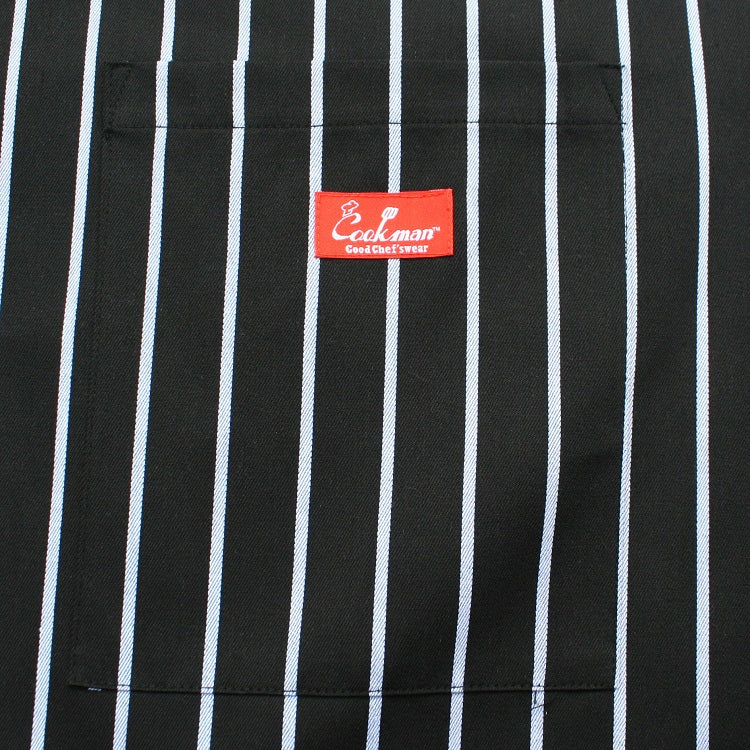 Cookman Waist Apron - Stripe : Black