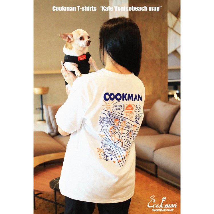 Cookman Tees -Kate Venicebeach map : White