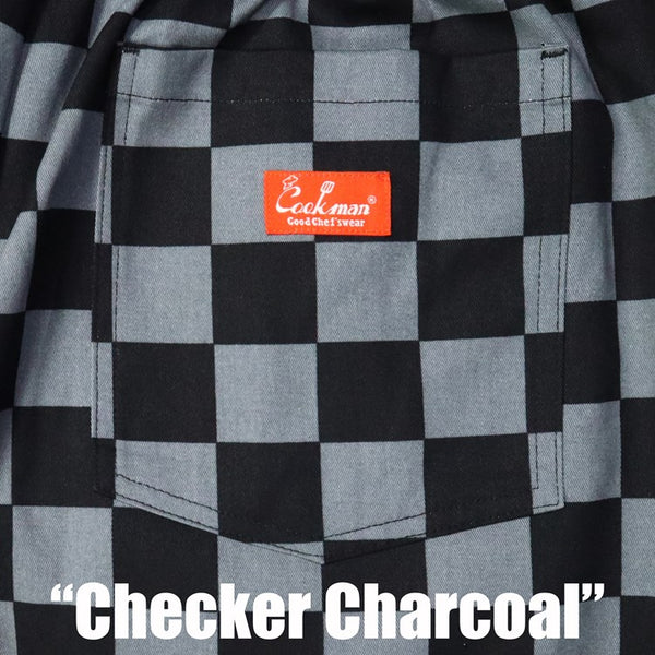 Cookman Chef Pants - Checker : Charcoal