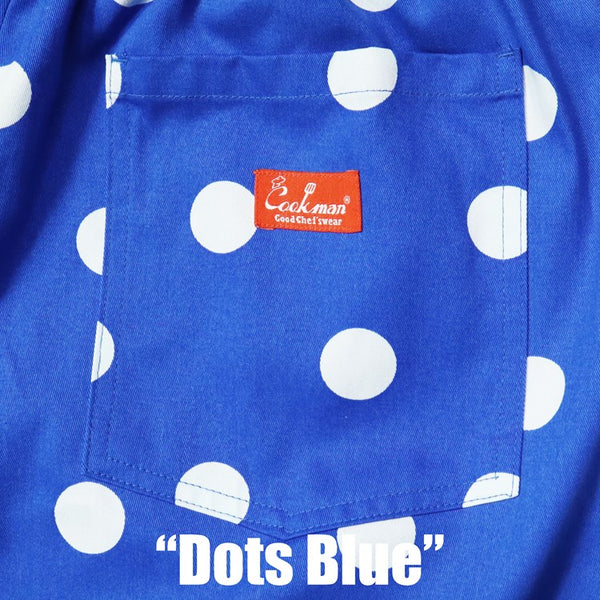 Cookman Chef Pants - Dots : Blue