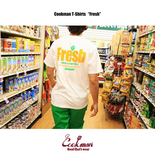 Cookman T-shirts - Fresh : White