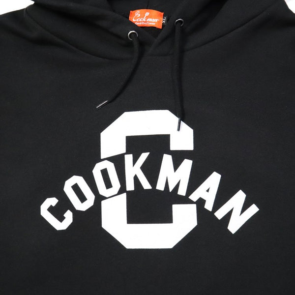 Cookman Pullover Hoodie - Flock Arch : Black