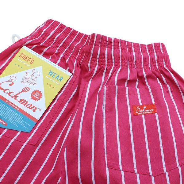 Cookman Chef Pants - Stripe : Pink