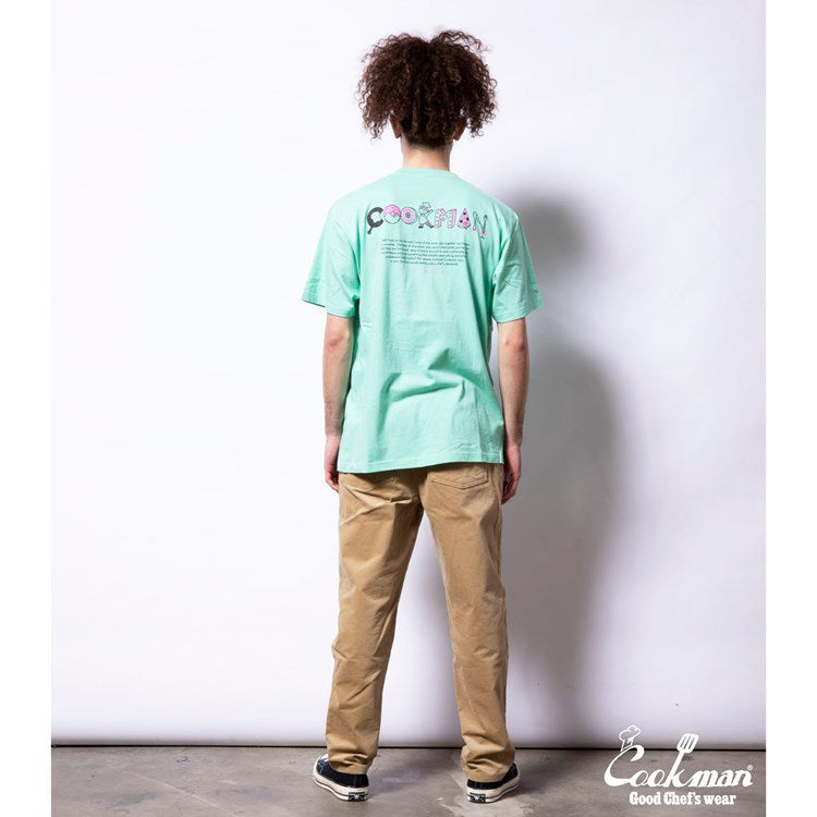 Cookman Tees -Kate Tasty Logo : Light Green