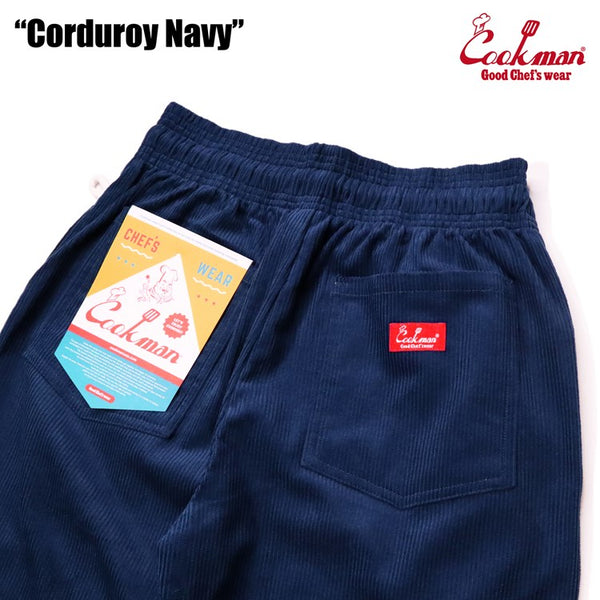 Cookman Chef Pants - Corduroy : Navy