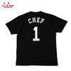 Cookman Tees - No.1 Chef : Black