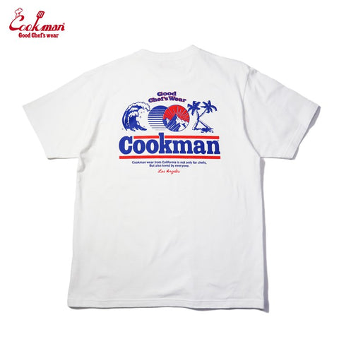 Cookman T-shirts - Wind : White