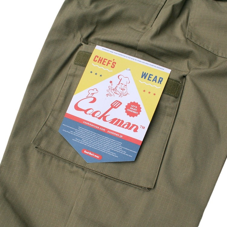 Cookman Chef Pants Cargo - Ripstop : Olive