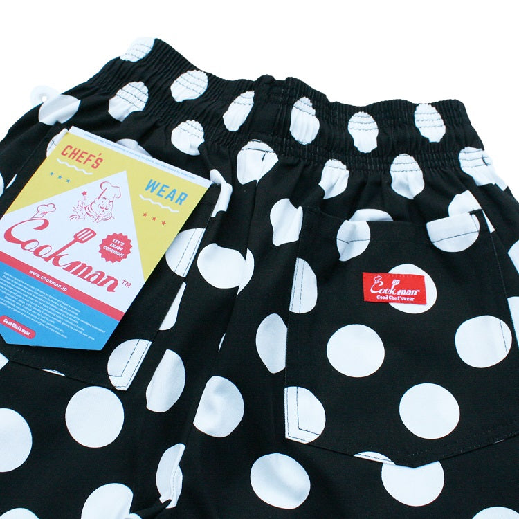 Cookman Chef Pants - Big Dots Black