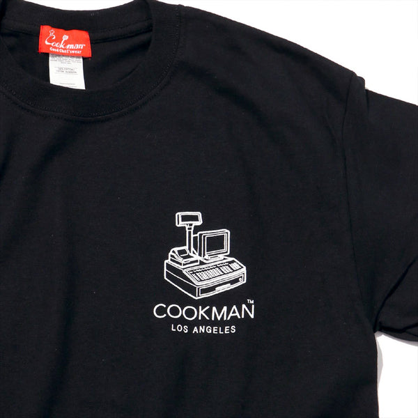 Cookman T-shirts - Cashier : Black