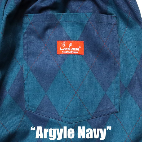 Cookman Chef Pants - Argyle Navy