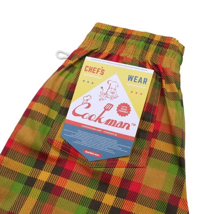 Cookman Chef Pants - Burger Plaid