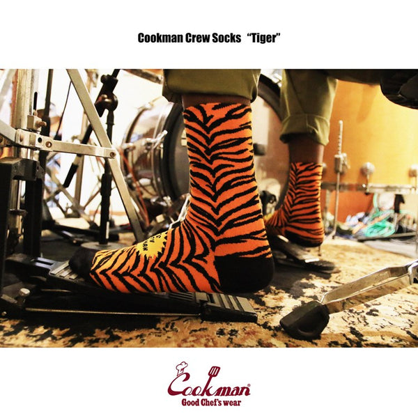 Cookman Crew Socks - Tiger
