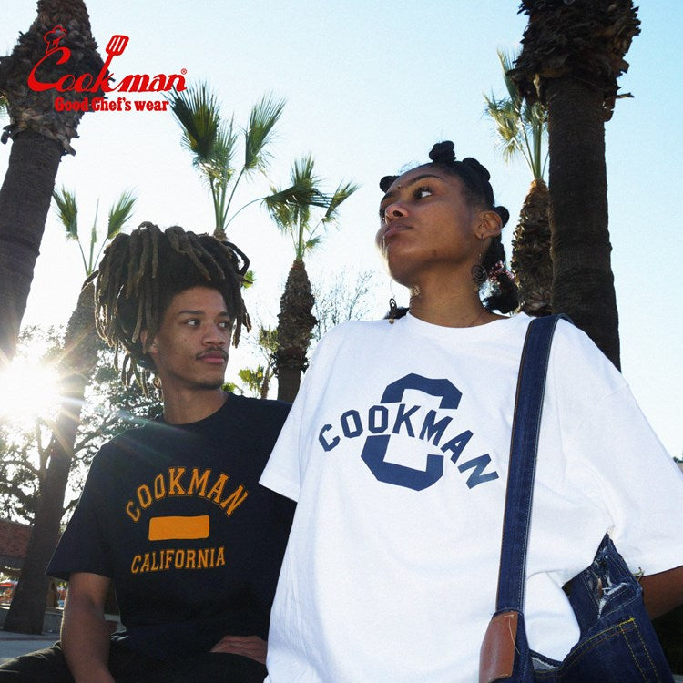 Cookman Tees - Flock Team Logo : Navy