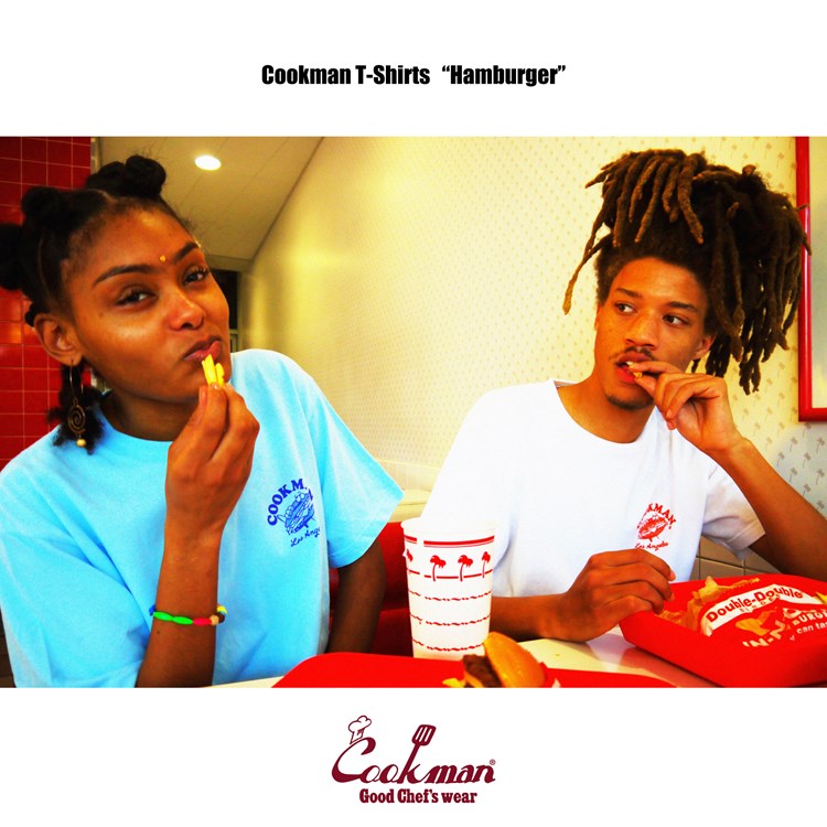 Cookman Tees - Hamburger : Light Blue