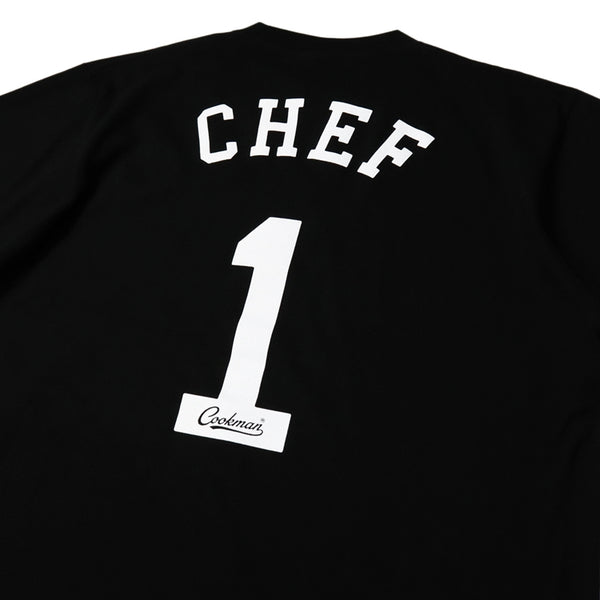 Cookman T-shirts - No.1 Chef : Black
