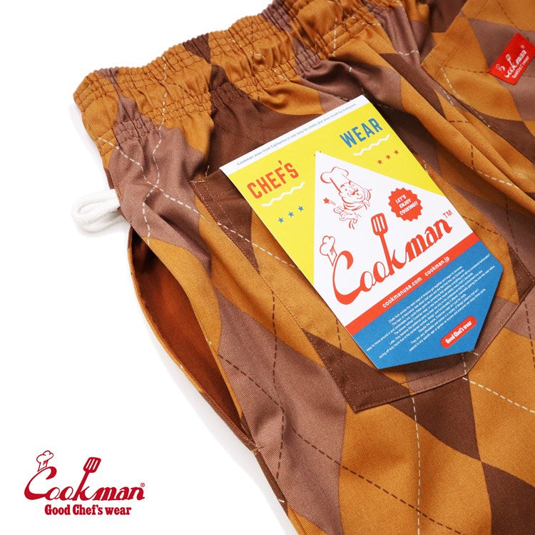 Cookman Chef Pants - Argyle Brown