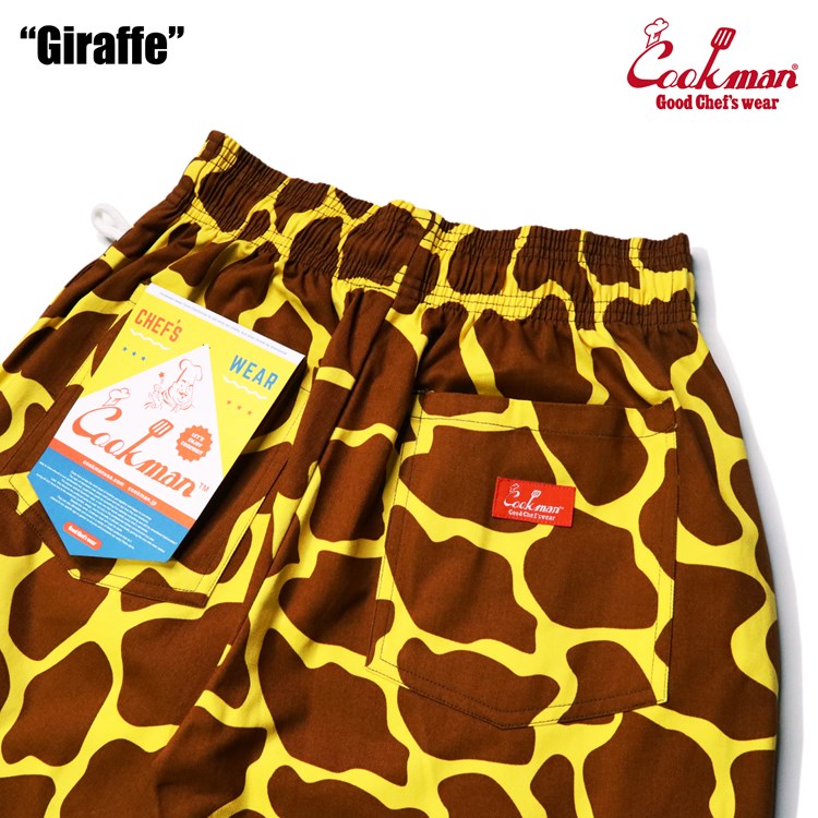 Cookman Chef Pants - Giraffe