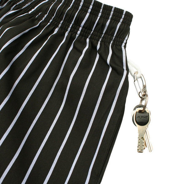 Cookman Chef Short Pants - Stripe : Black