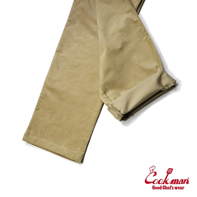 Cookman Chef Pants - Velvet : Beige