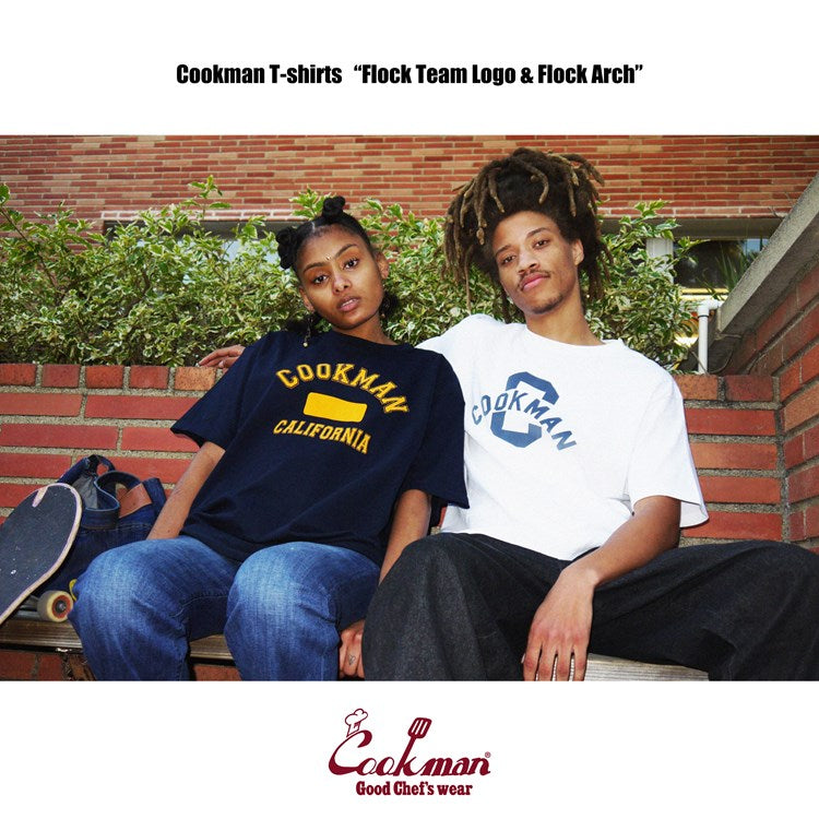 Cookman Tees - Flock Team Logo : Navy