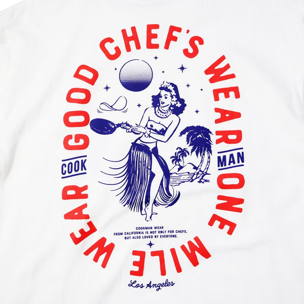 Cookman T-shirts - Pancake : White