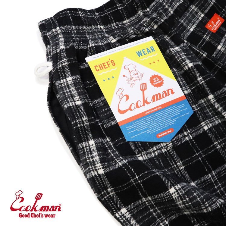 Cookman Chef Pants - Wool Mix Tartan : Black