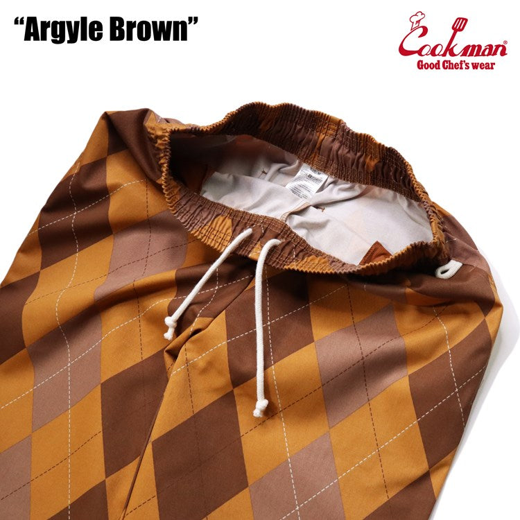 Cookman Chef Pants - Argyle Brown