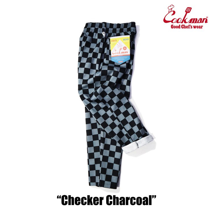 Cookman Chef Pants - Checker : Charcoal