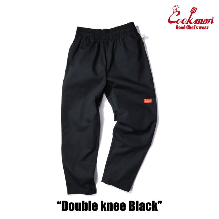 Cookman Chef Pants - Double Knee Ripstop : Black – Cookman USA