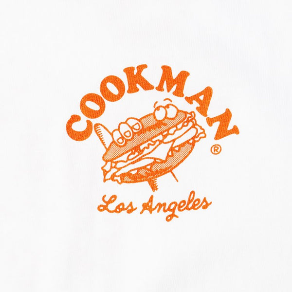 Cookman Tees - Hamburger : White