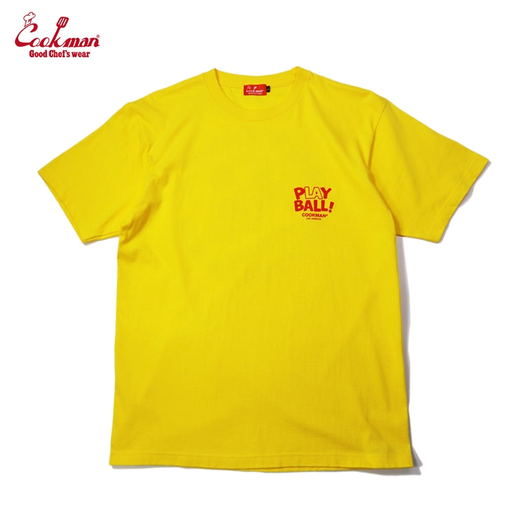 Cookman Tees - Hot Dog Hitter : Yellow