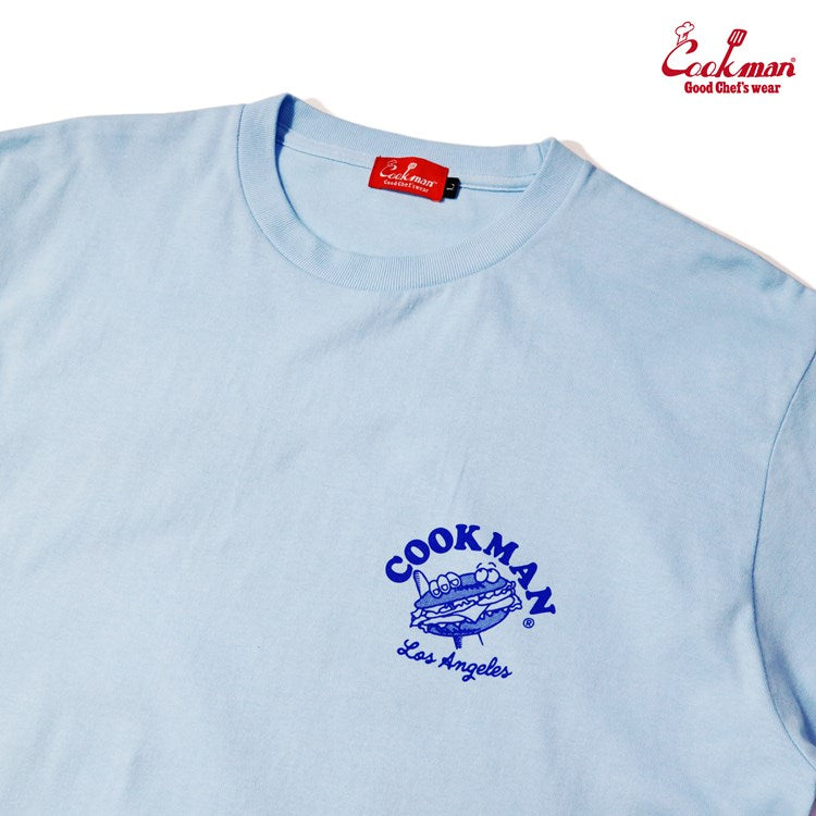 Cookman Tees - Hamburger : Light Blue