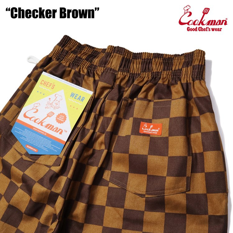 Cookman Chef Pants - Checker : Brown