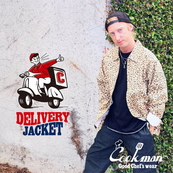 Cookman Delivery Jacket - Leopard