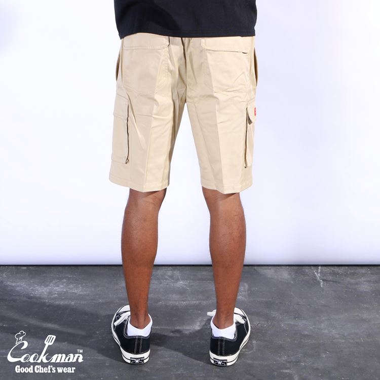 Cookman Chef Short Pants Cargo - Sand