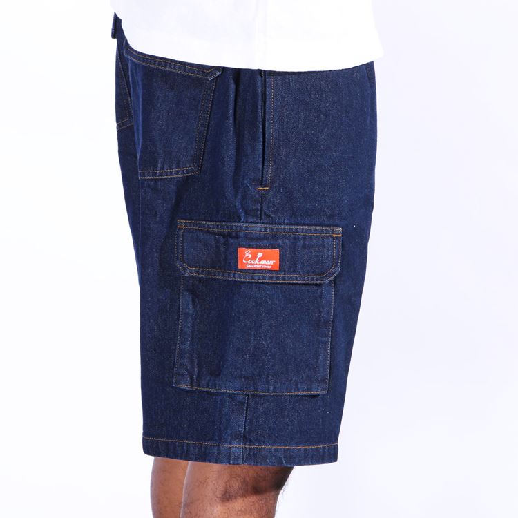 Cookman Chef Short Pants Cargo - Denim : Navy