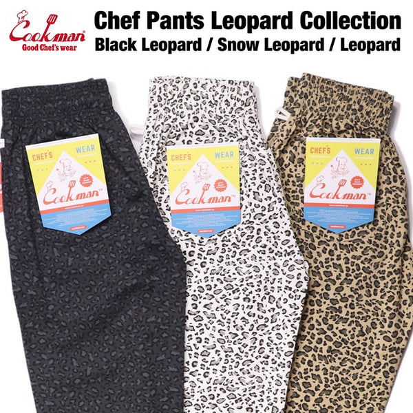 Cookman Chef Pants - Leopard
