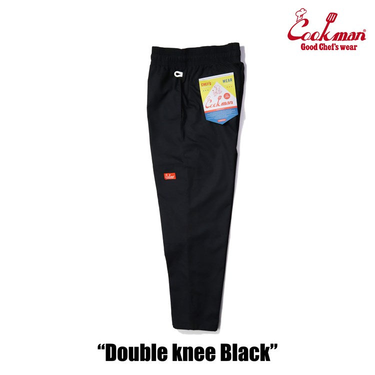 Cookman Chef Pants - Double Knee Ripstop : Black – Cookman USA