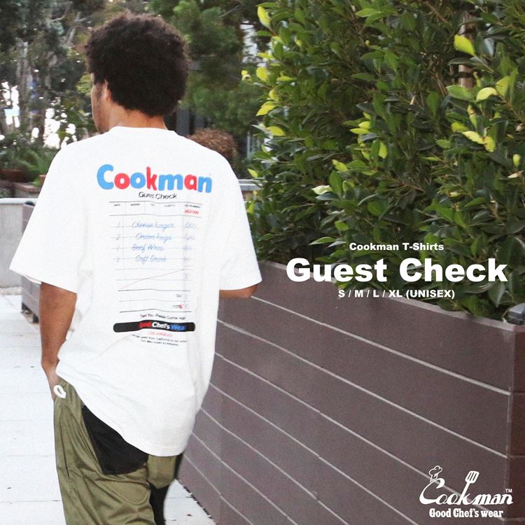 Cookman Tees - Guest Check : White (All Sales Are Final)