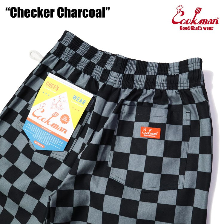 Cookman Chef Pants - Checker : Charcoal