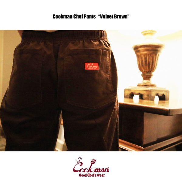 Cookman Chef Pants - Velvet : Brown