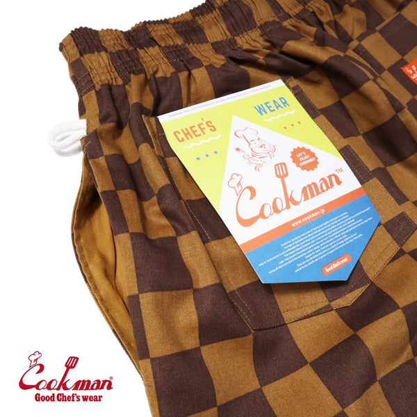 Cookman Chef Pants - Checker : Brown