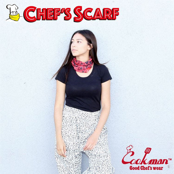 Cookman Chef's Scarf - Camo Red (Duck Hunter)