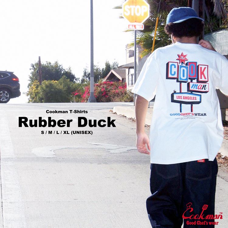 Cookman Tees - Rubber Duck - White (All Sales Are Final)