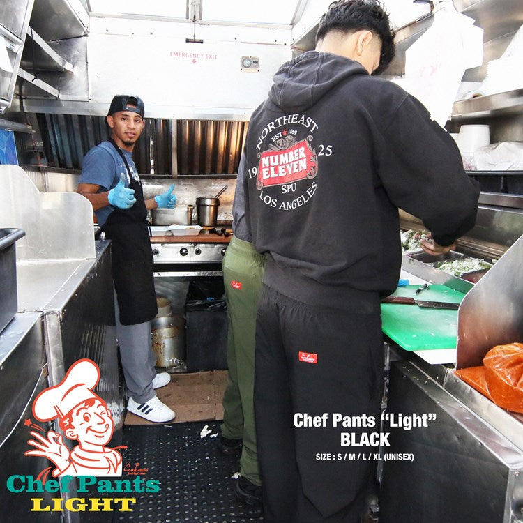 Cookman Chef Pants - "Light" : Black