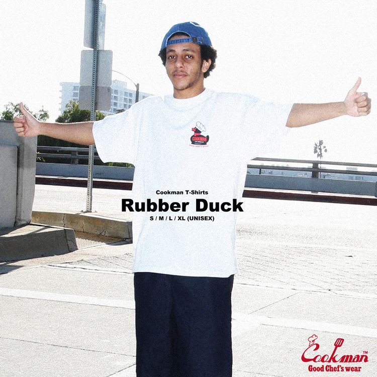 Cookman Tees - Rubber Duck - White (All Sales Are Final)